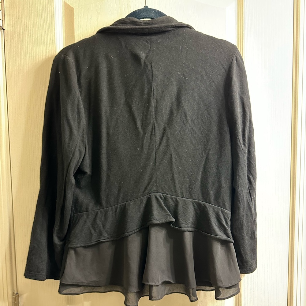 Frilly blazer